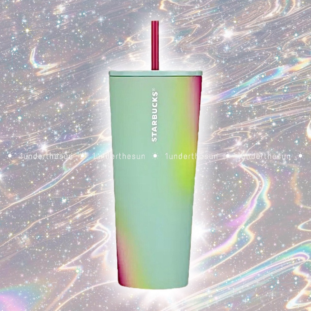 ❗️SALE❗️✨ NEW • Starbucks Spring Mint Multicolor Ombre Stainless Tumbler 2024